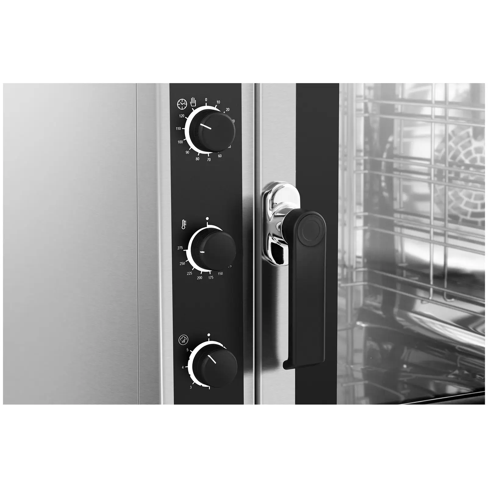 Kakkoslaatu Ilmapuhallin uuni - 3.200 W - Höyrytoiminto - 5 GN 2/3 -ritilää (Ajastin: Kyllä)