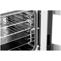 Countertop Convection Oven - 2,600 W - steam function - incl. 2 plates, 2 grates (GN 1/2)