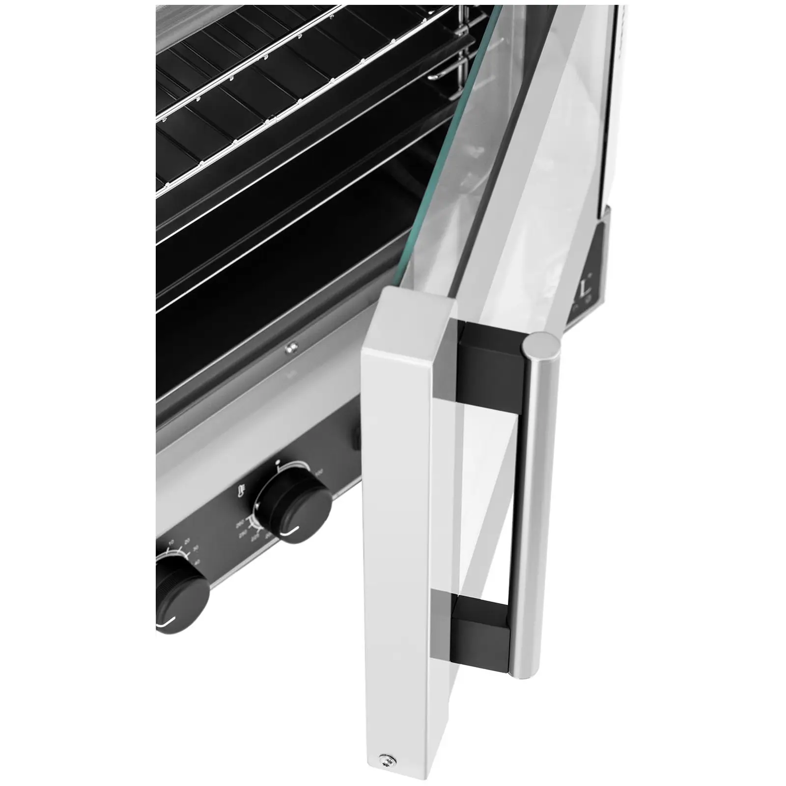 Occasion Four à convection - 2 600 W - Fonction vapeur - 2 plaques de cuisson, 2 grilles (GN 1/2) (Espacement plaques: 25 mm)