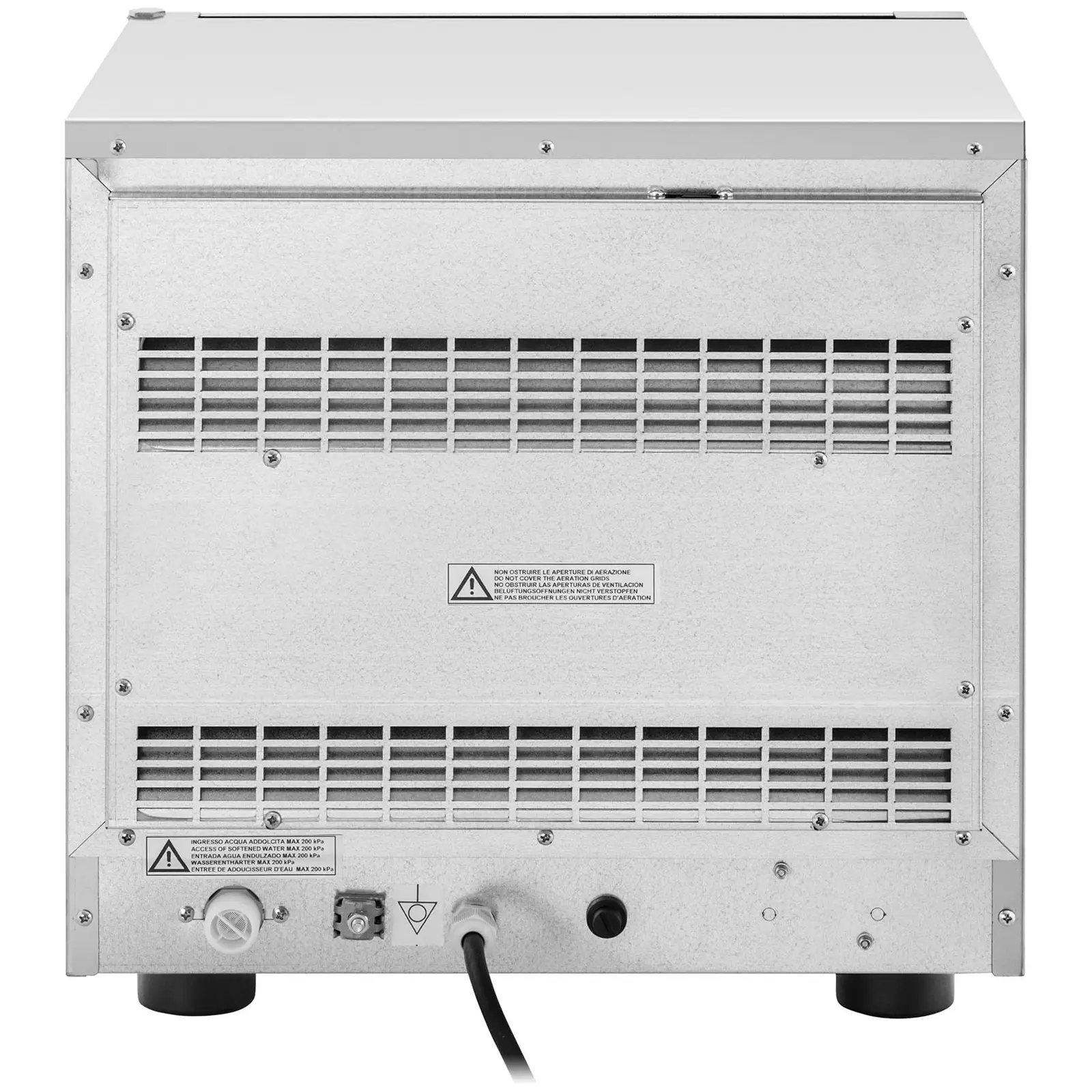 Forno de convecção - 2600 W - função vapor - 2 bandejas, 2 grelhas (GN 1/2)