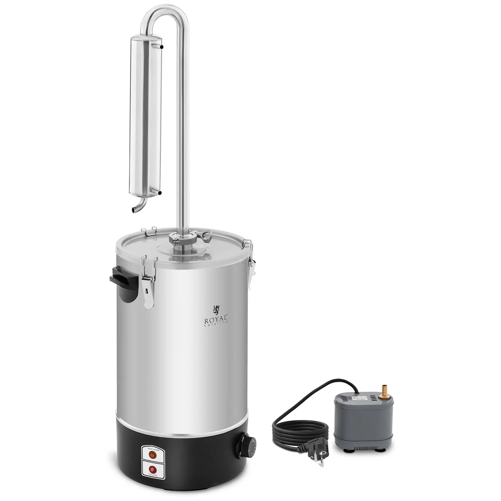 Water Distiller - water - 20 L - Stainless steel