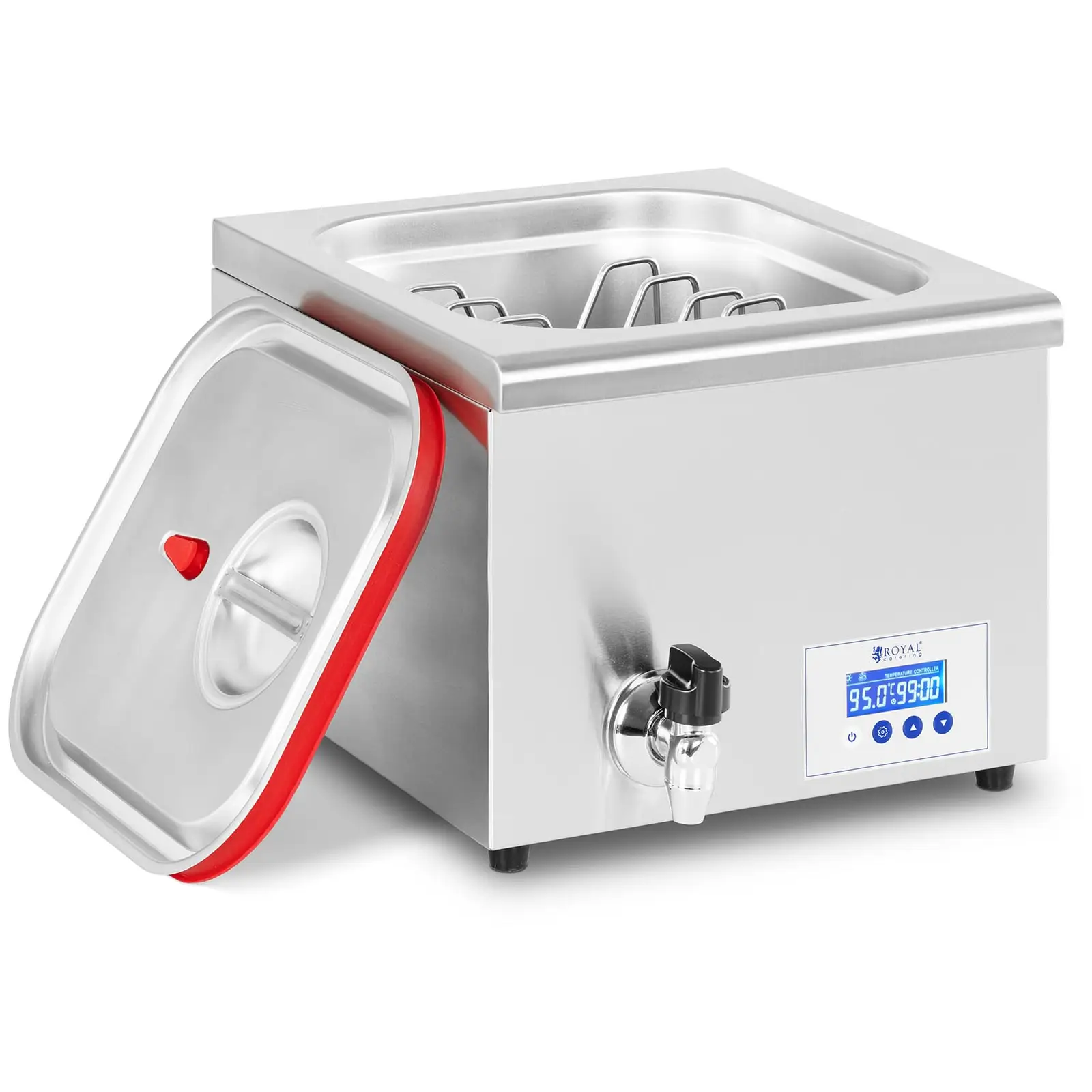 Urządzenie do gotowania sous vide - 500 W - 30-95°C - 16 l - LCD