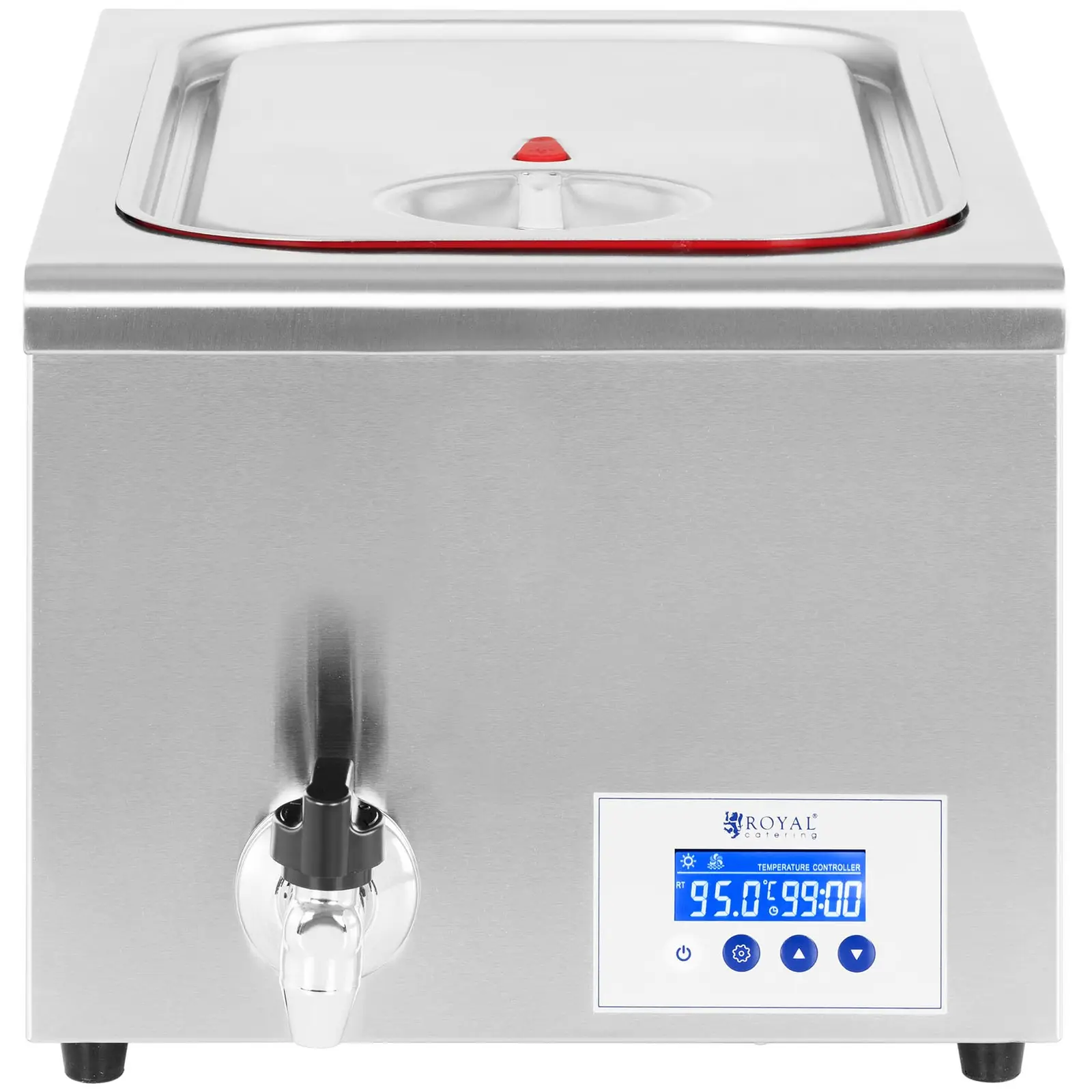 B-Ware Sous-vide-Garer - 700 W - 30 - 95 °C - 24 l - LCD (Gesamtkapazität: 24 l)