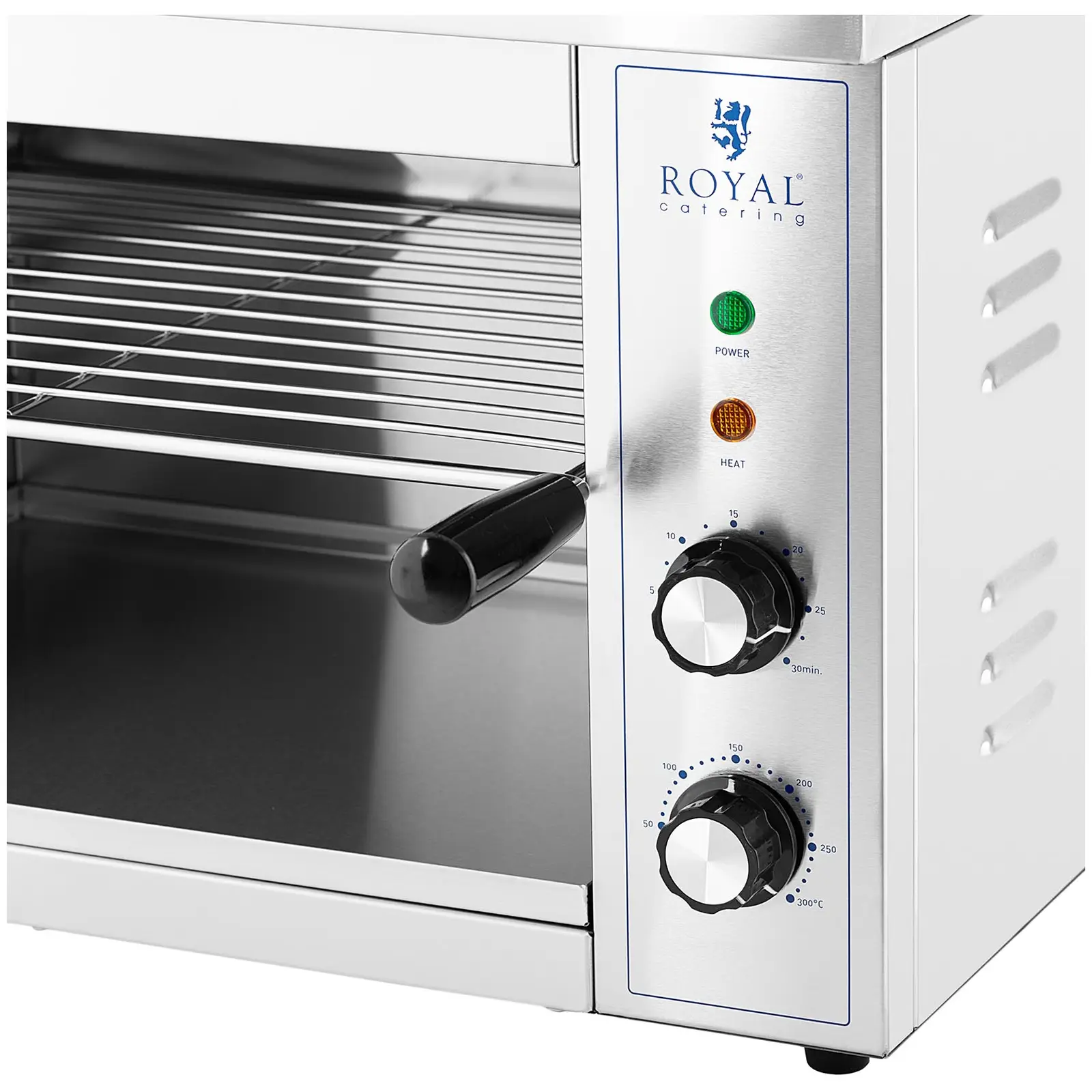 Salamandre cuisine - 3 000 W - 50 - 300 °C (Minuterie: Oui)