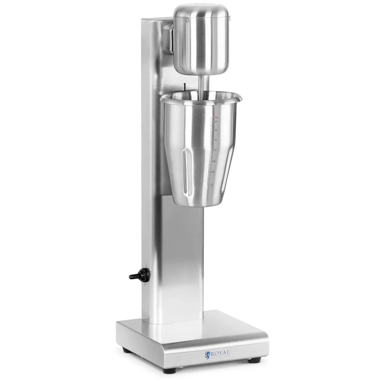 Mașină de făcut milkshake - 1 L - 15.000 rpm - Oțel inoxidabil