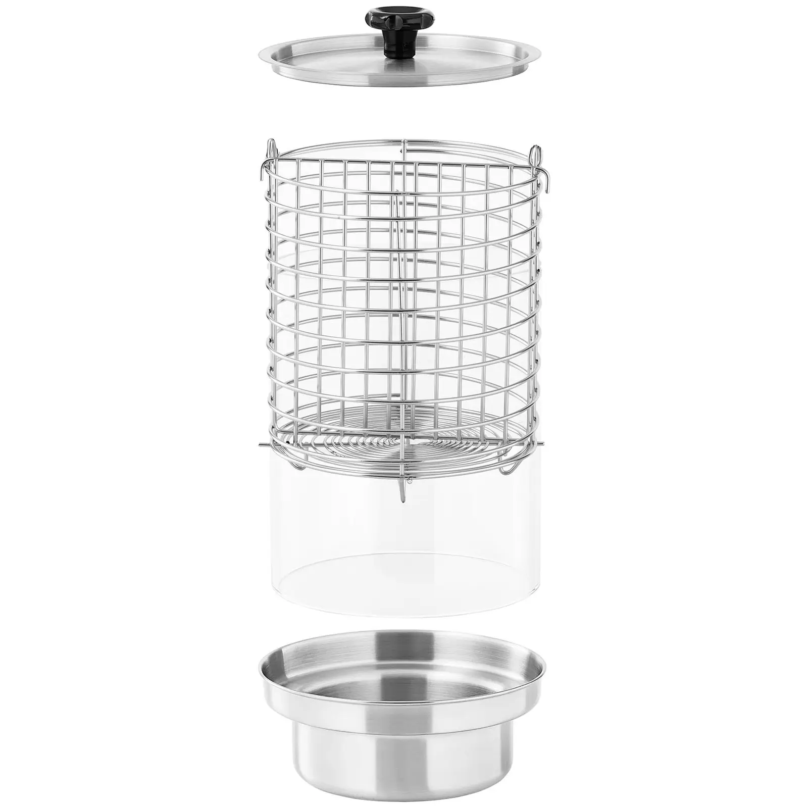 Hotdogovač - 650 W - Royal Catering - 4 trny (Maximální počet párků: 30 Pc)