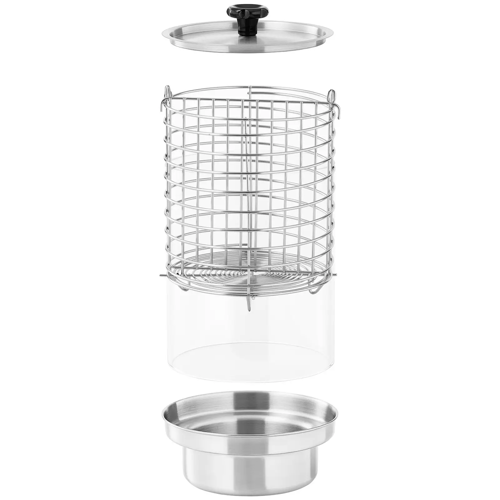 Hotdogovač - 550 W - Royal Catering - 2 trny (Maximální počet párků: 30 Pc)