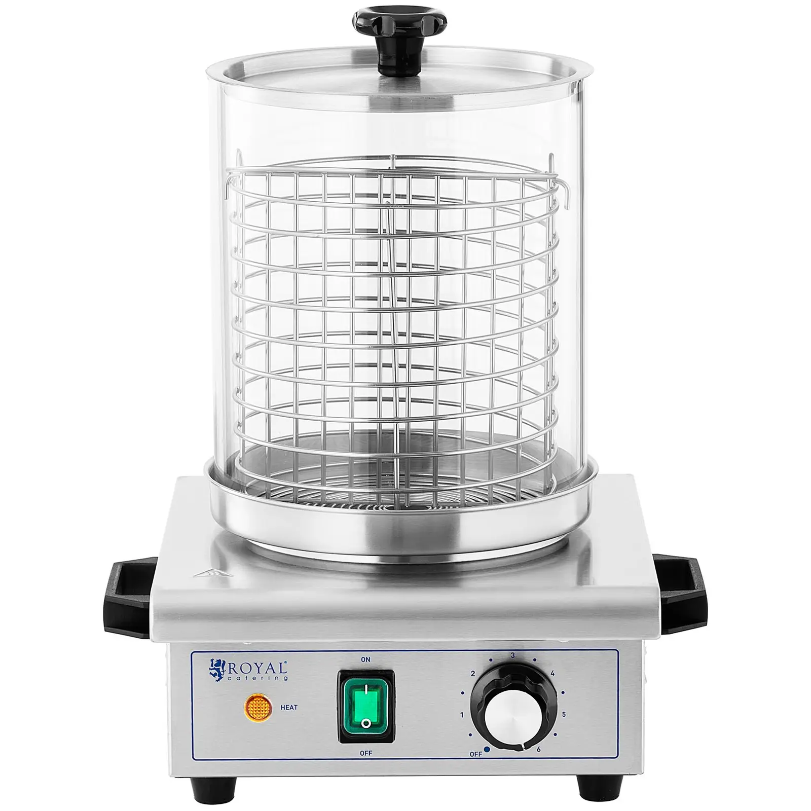 Hot Dog Steamer - 450 W - Royal Catering