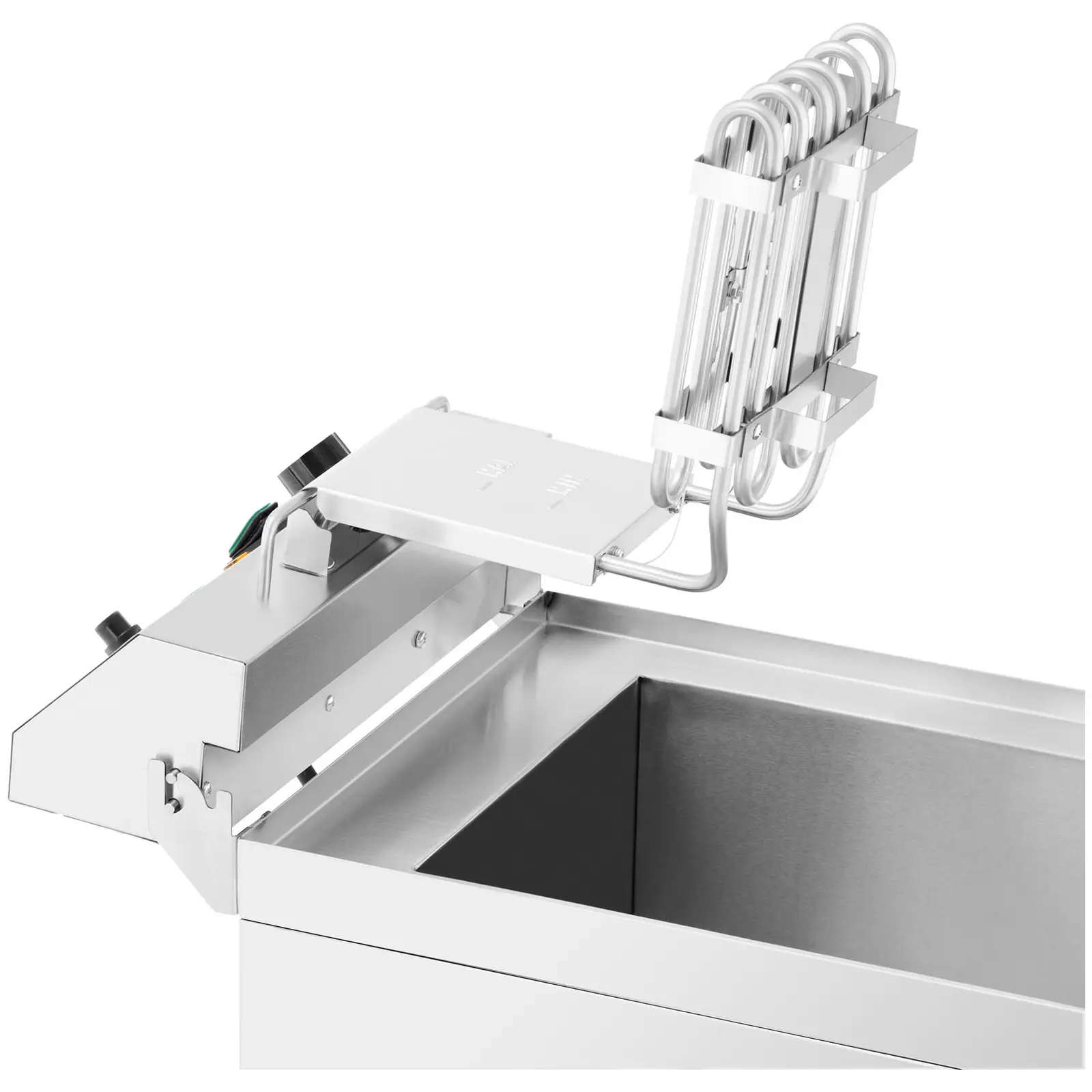 Elektrická fritéza - 16 l - 3 000 W - vypouštěcí kohout - studená zóna (Časovač: Ne)