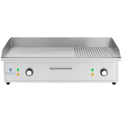 B-termék Elektromos grill - 727 x 420 mm - bordázott/sima - 4400 W
