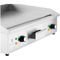 Elektromos grill - 727 x 420 mm - Royal Catering - sima - 4,400 W