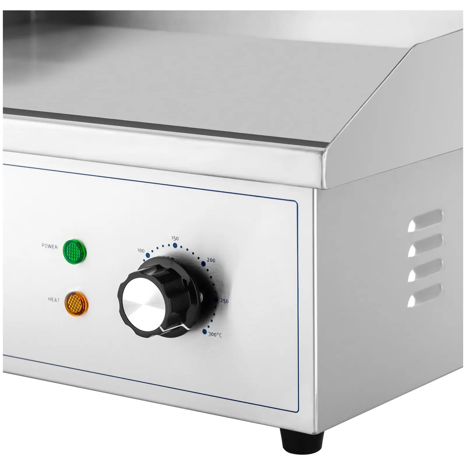 Elektro Grillplatte - 530 x 350 mm - Royal Catering - glatt - 3000 W