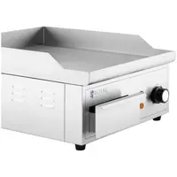 Elektromos grill - 360 x 380 mm - bordázott + sima - 2000 W