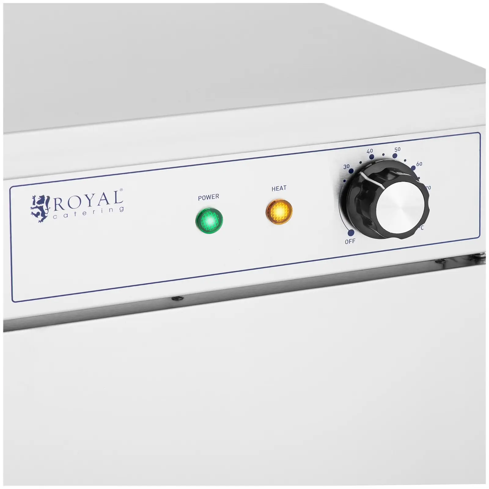 Ohřívač talířů - do 120 talířů (Ø 29 cm) - Royal Catering (Ovládání teploty: Ano)