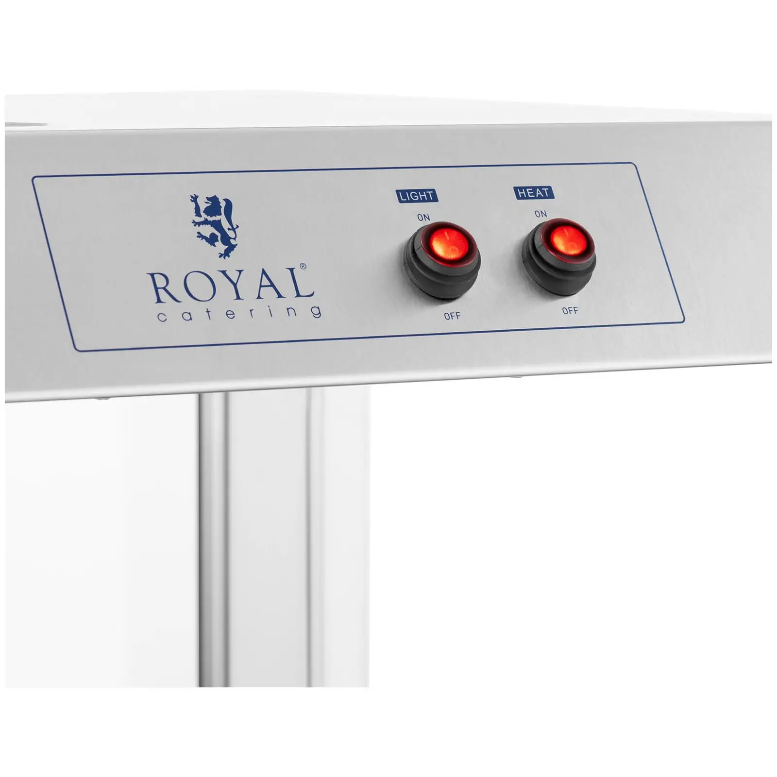 Chauffe-frite - 600 W - Royal Catering - Avec pont thermique et support pour 7 sachets à frites