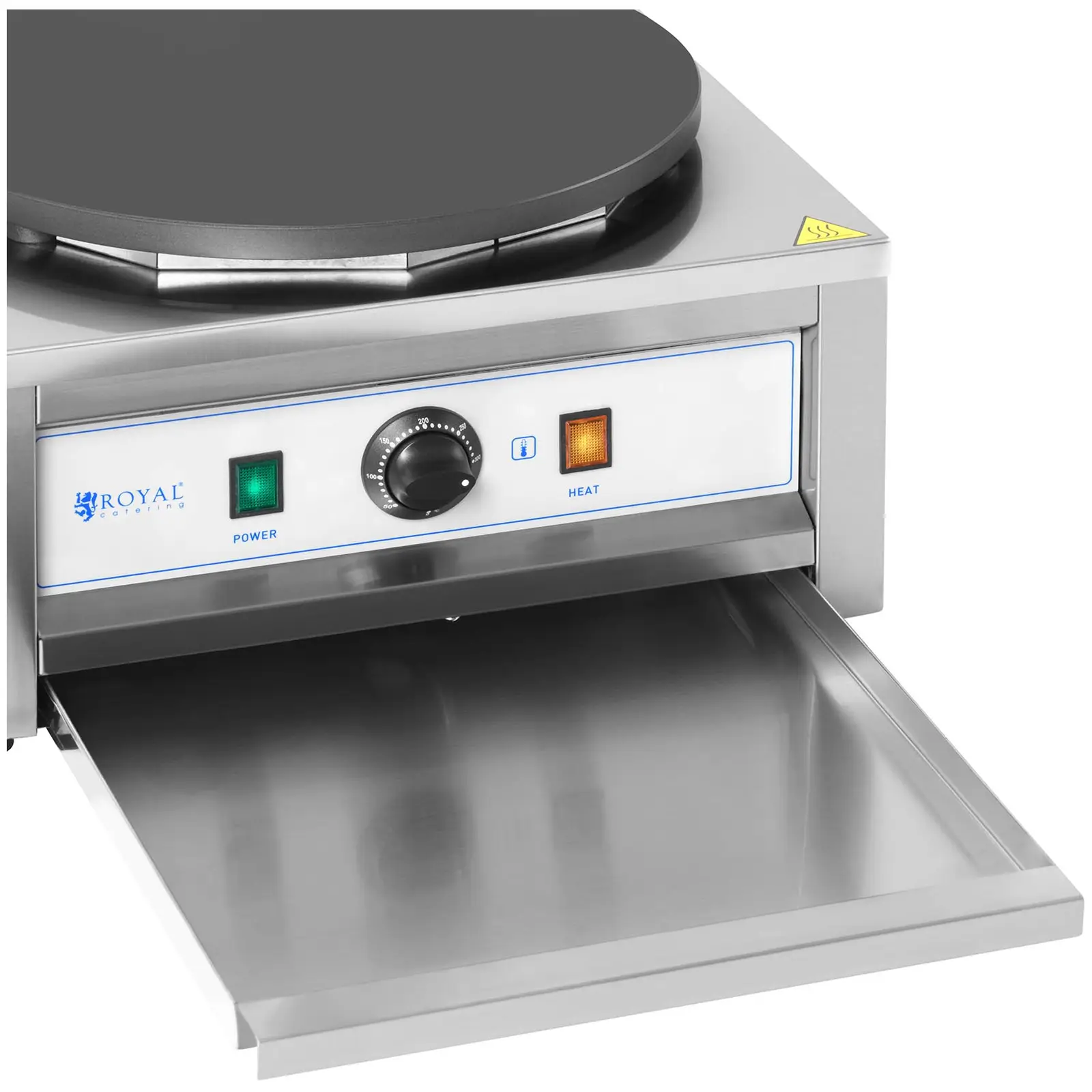 Crepe-maskin - 400 mm - 3000 W