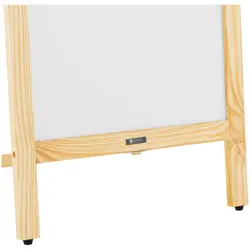 Sandwich Board - 450 mm x 900 mm - magnetic & writable whiteboard