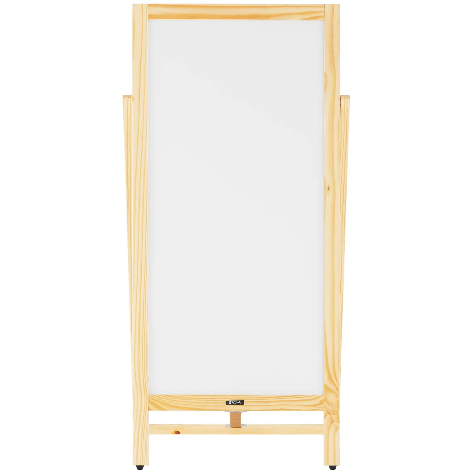 Sandwich Board - 450 mm x 900 mm - magnetic & writable whiteboard