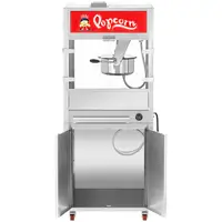 Popcornmachine - met onderkast op wielen - Royal Catering - gemiddeld
