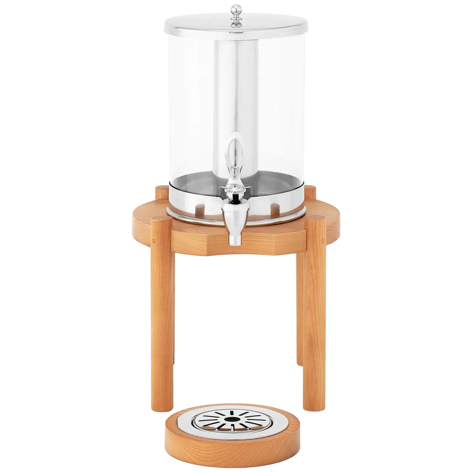 Juice Dispenser - 7 L - cooling system - wooden frame