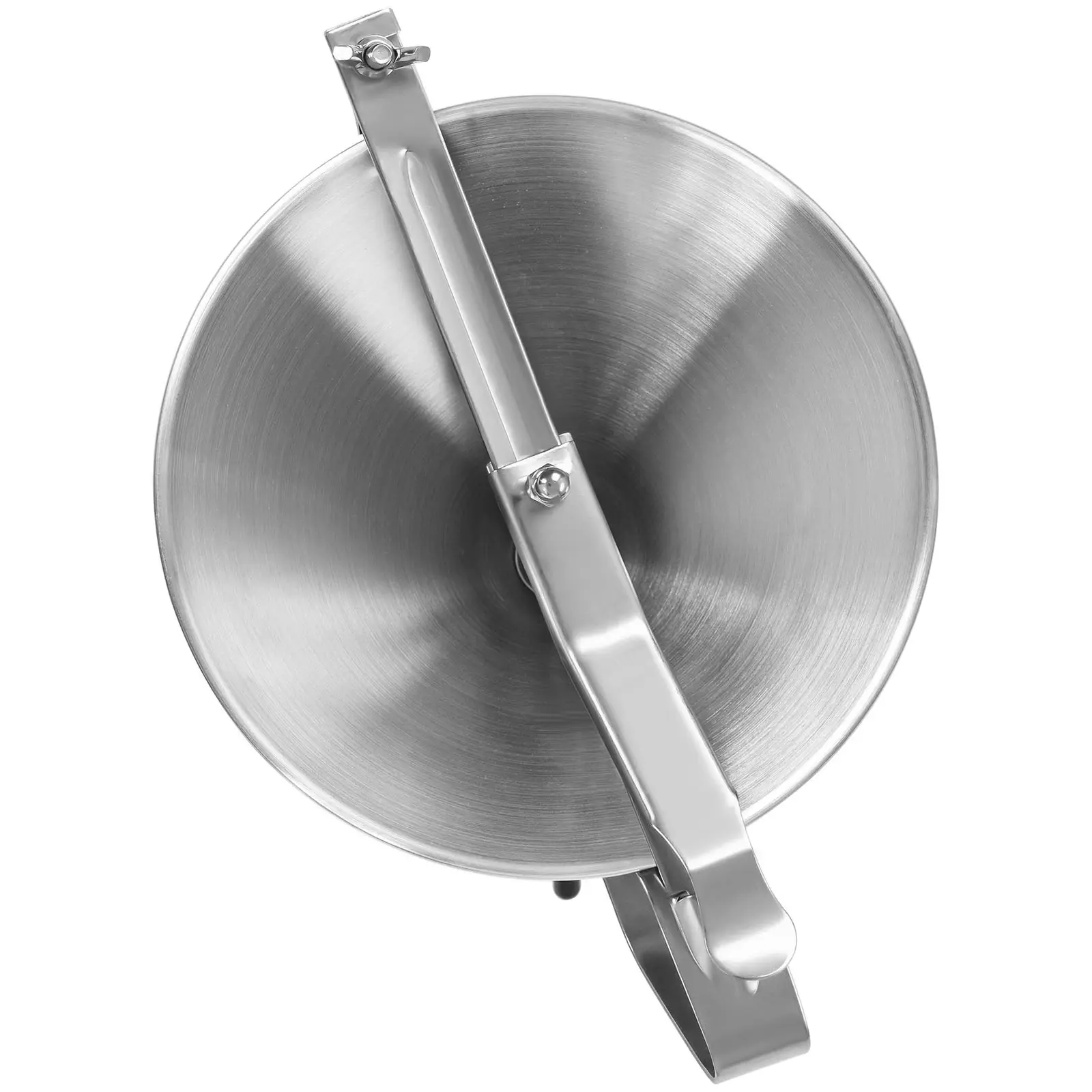 Piston Funnel - 1.8 L - Stainless steel - 3 filling tips