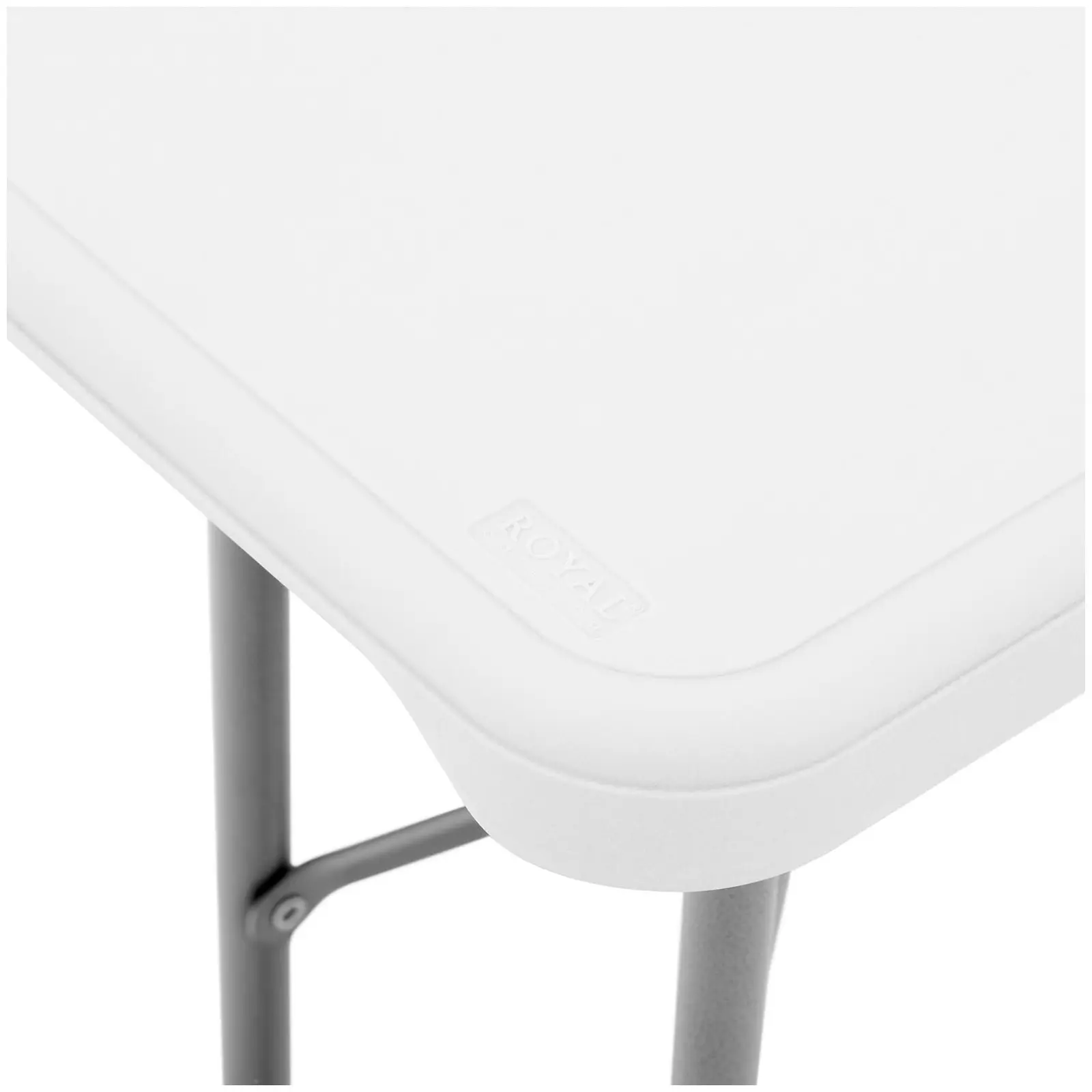 Occasion Banc pliable - 1830 x 300 x 430 mm - Royal Catering - 300 kg - Blanc