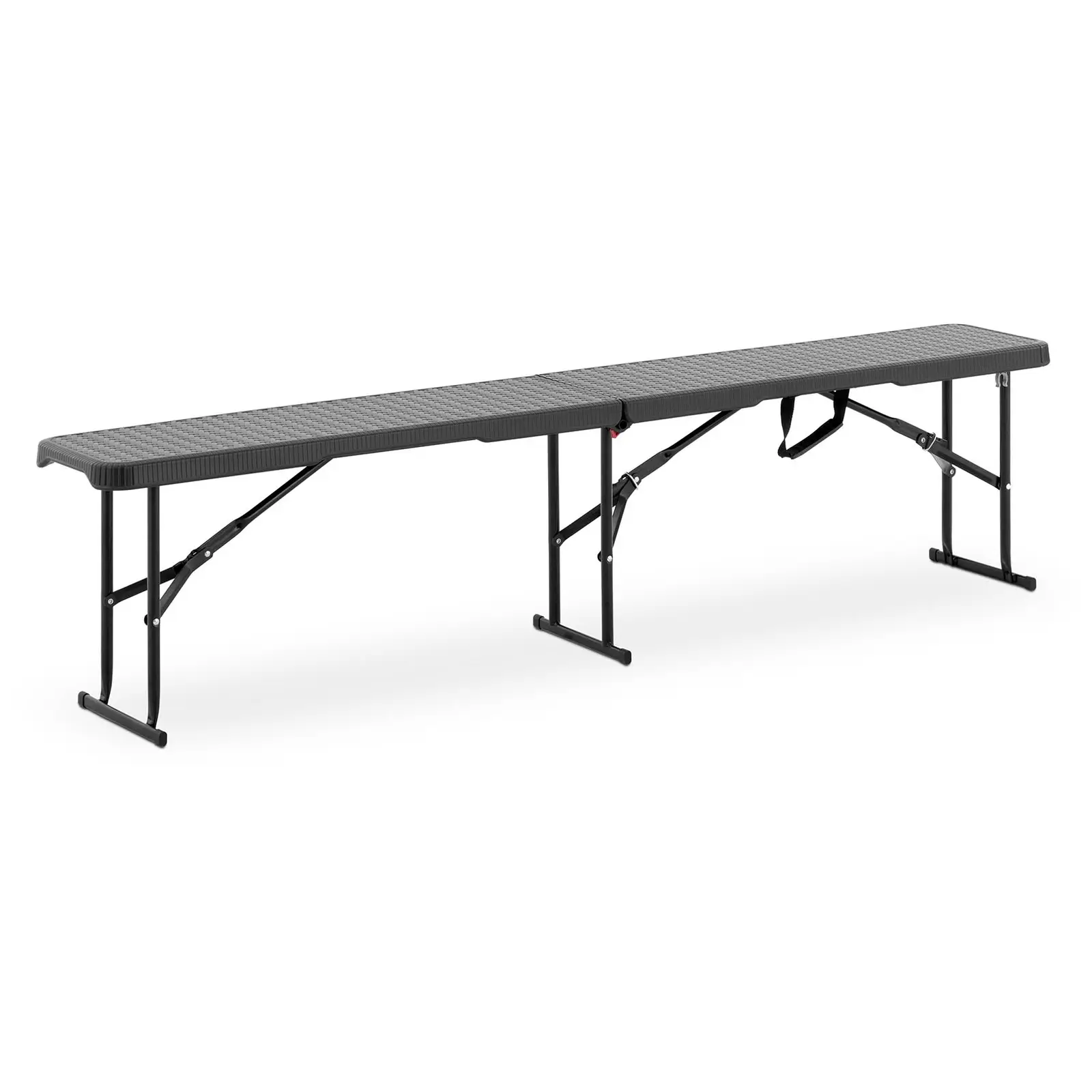 Sörpad - 1830 x 300 x 430 mm - Royal Catering - 300 kg - fekete