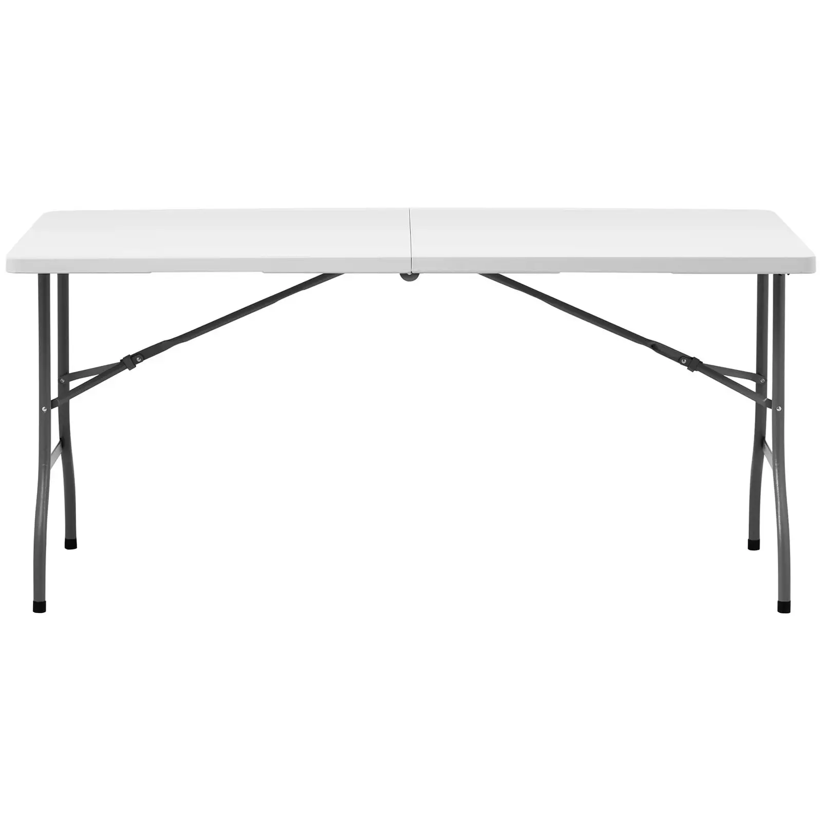 Zložljiva miza - 1520 x 700 x 740 mm - Royal Catering - 150 kg - notrjanja/zunanja - bela