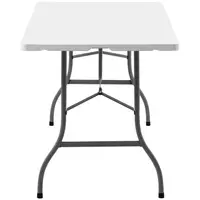 Table pliante - 1 520 x 700 x 740 mm - Royal Catering - 150 kg - Intérieur/extérieur - Whitehe