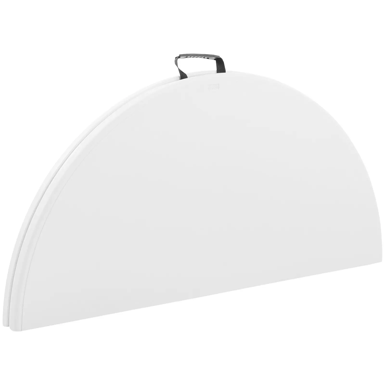 Mesa plegable redonda - Ø 1.200 x 740 mm - Royal Catering - 150 kg - interior/exterior - Blanco