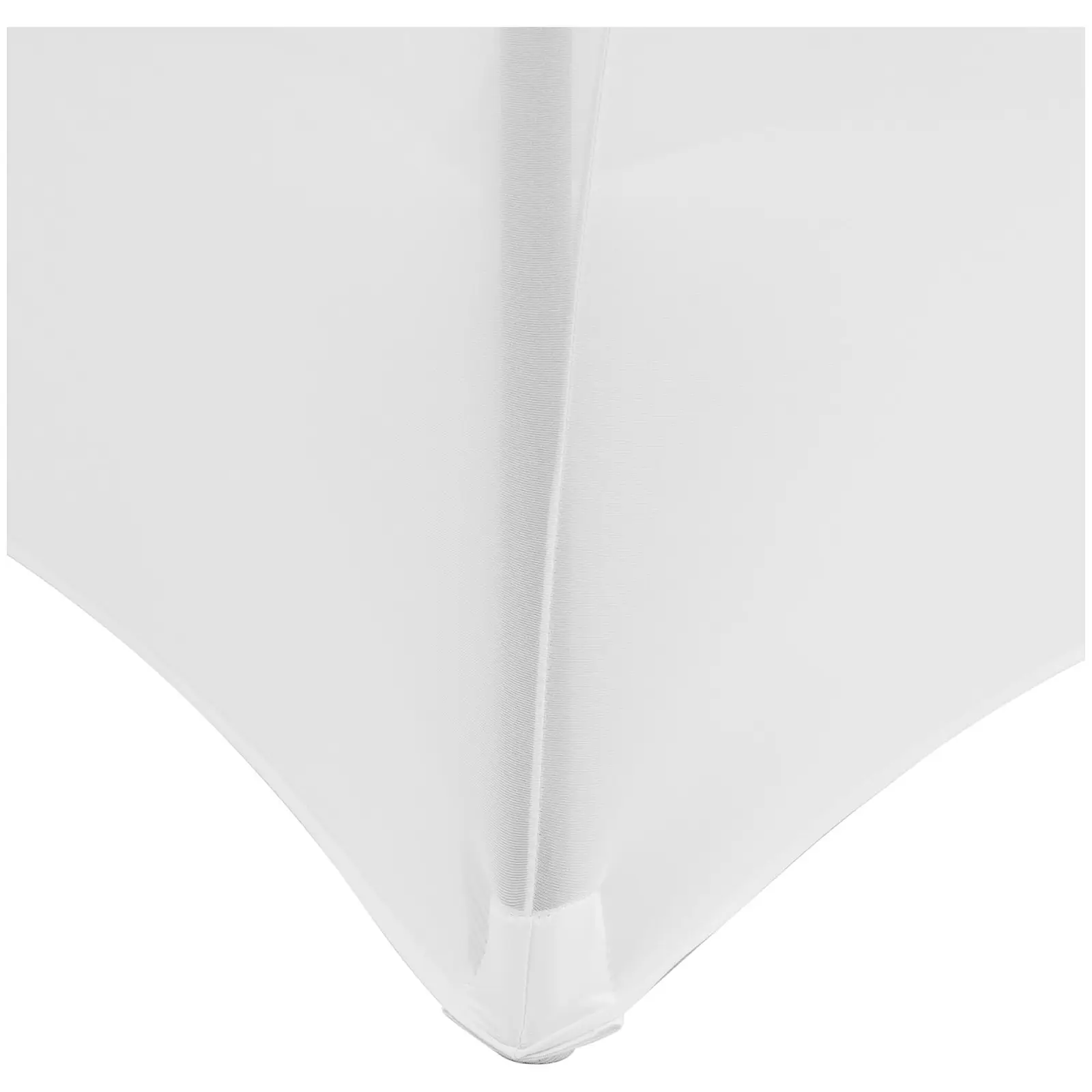 Table Cover - White - Royal Catering - round