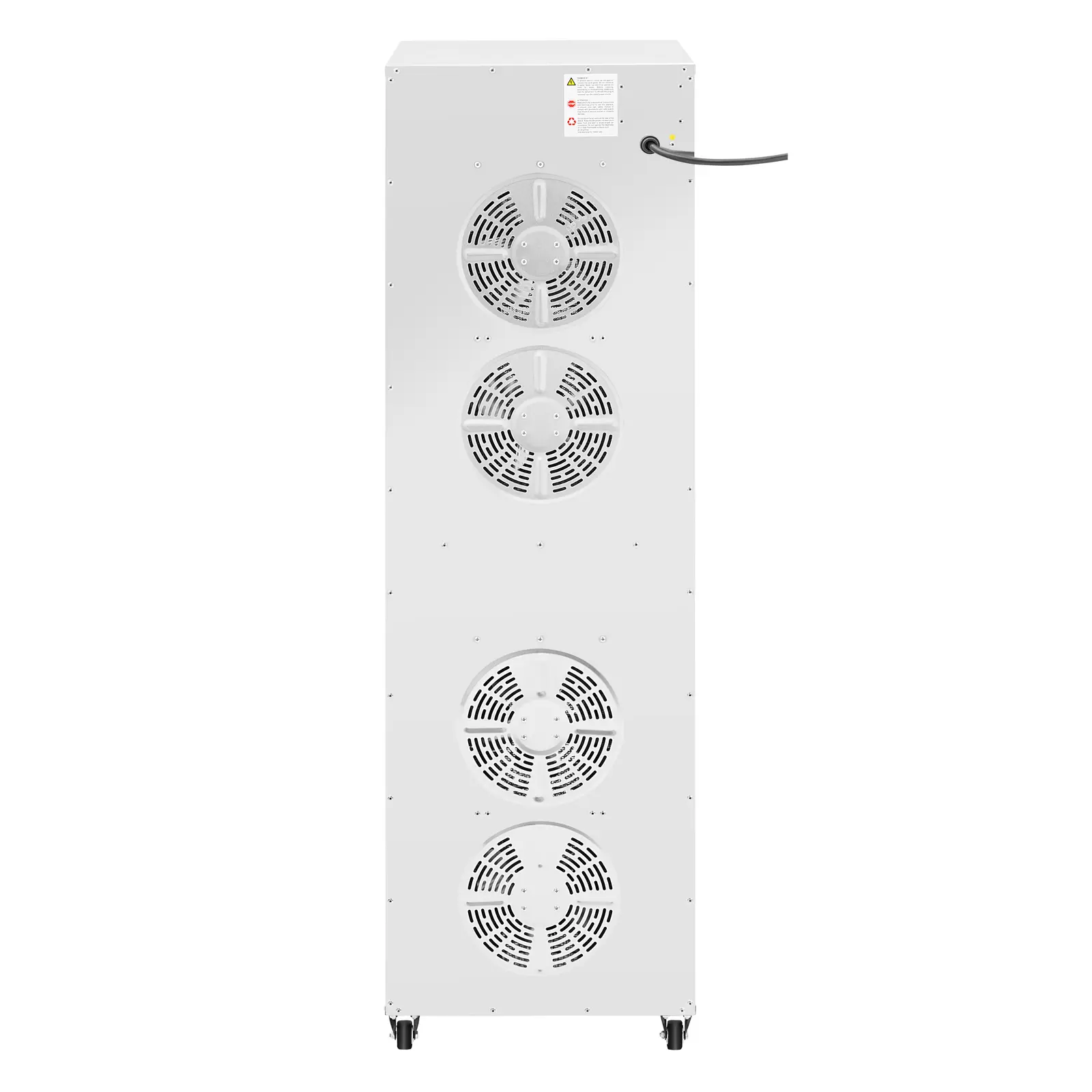 Desidratador de alimentos - 3150 W - Royal Catering - 32 grelhas - 2 compartimentos (Dimensões (CxLxA): 60 x 42 x 142 cm)
