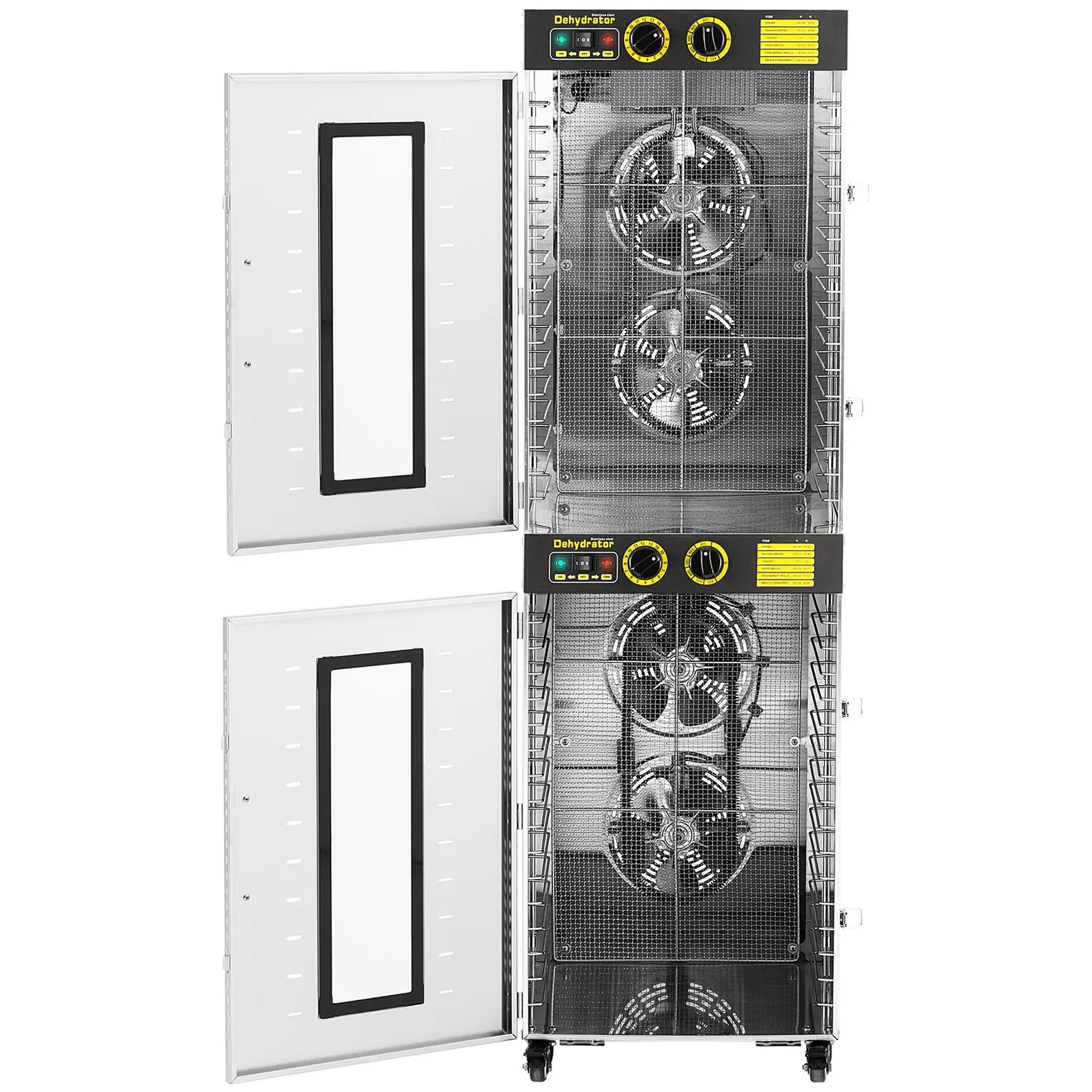 Sušička - 3 150 W - Royal Catering - 32 pater - 2 komory (Výkon [W]: 3.150)