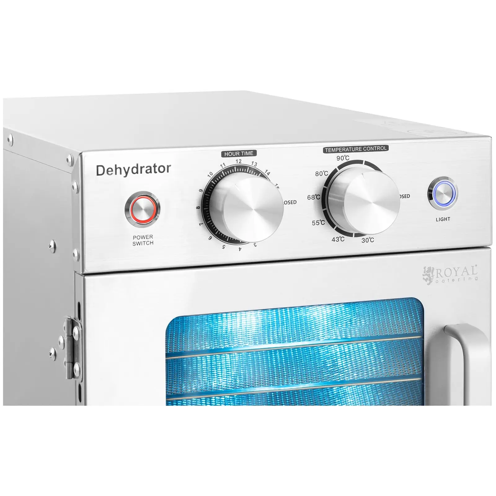 Déshydrateur alimentaire - 500 W - Royal Catering - 6 étages