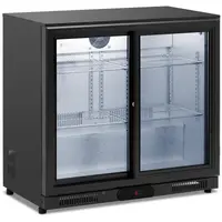 Gėrimų šaldytuvas - 208 l - „Royal Catering“ - milteliniu būdu dengtas plienas