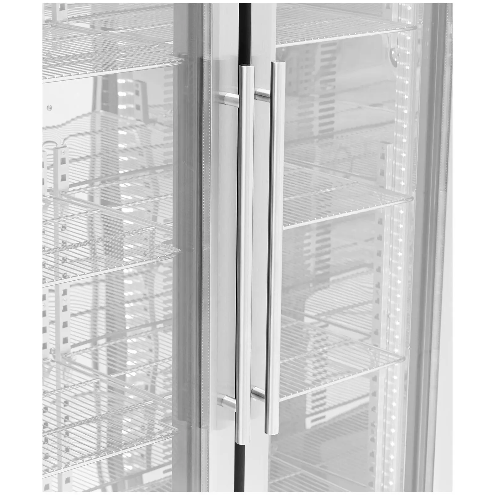 Seconda Mano Frigo vetrina per bibite - 458 l - Royal Catering - Acciaio inox