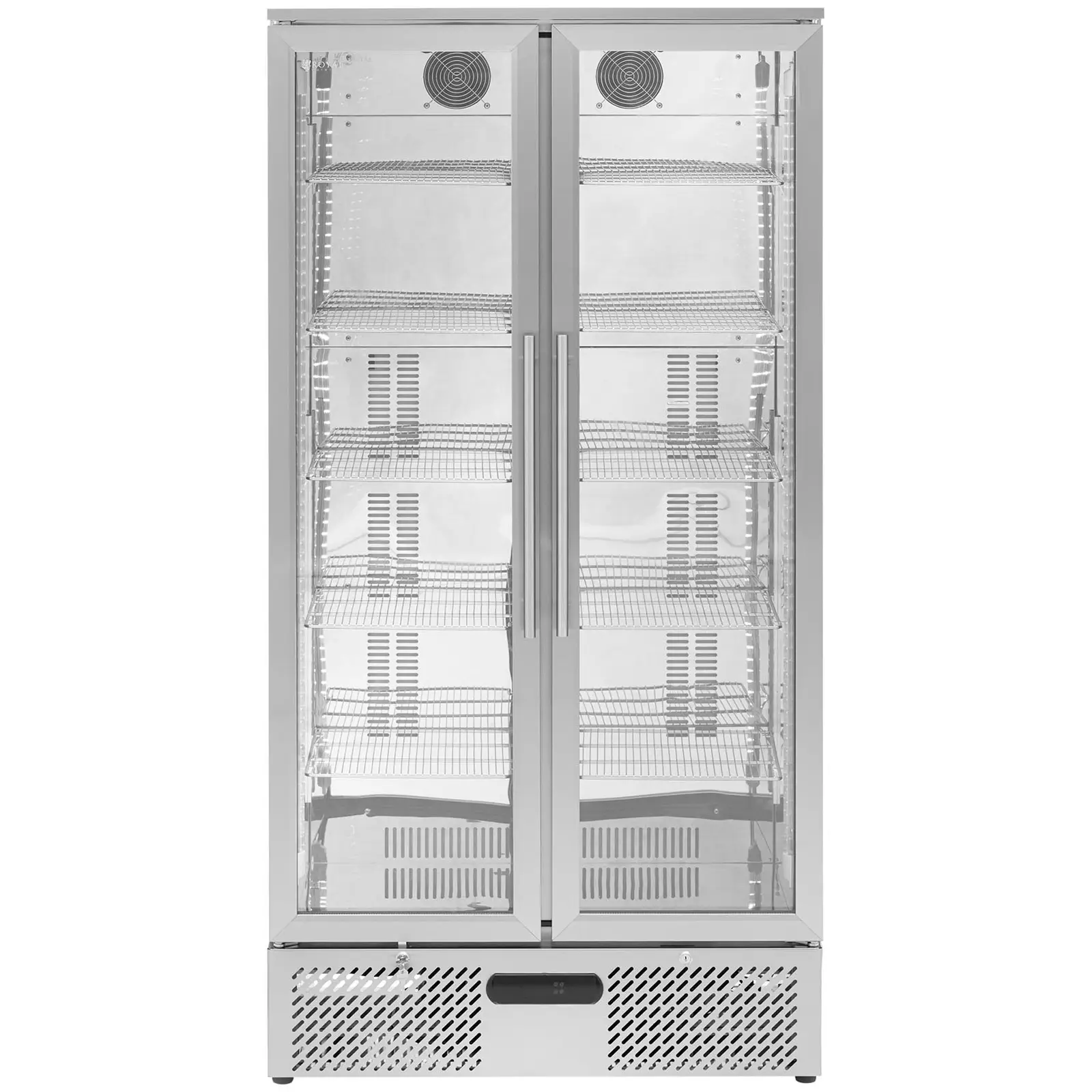 Seconda Mano Frigo vetrina per bibite - 458 l - Royal Catering - Acciaio inox