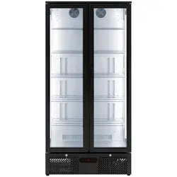 Arca refrigeradora - 458 l - Royal Catering - aço revestido a pó em preto