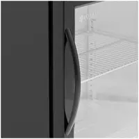 barkjøleskap - 138 L - Royal Catering - svart pulverlakkert stål