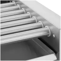Hot Dog Grill - 7 rollers - Royal Catering - stainless steel