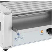 Pølsegrill - 5 ruller - Royal Catering - rustfrit stål