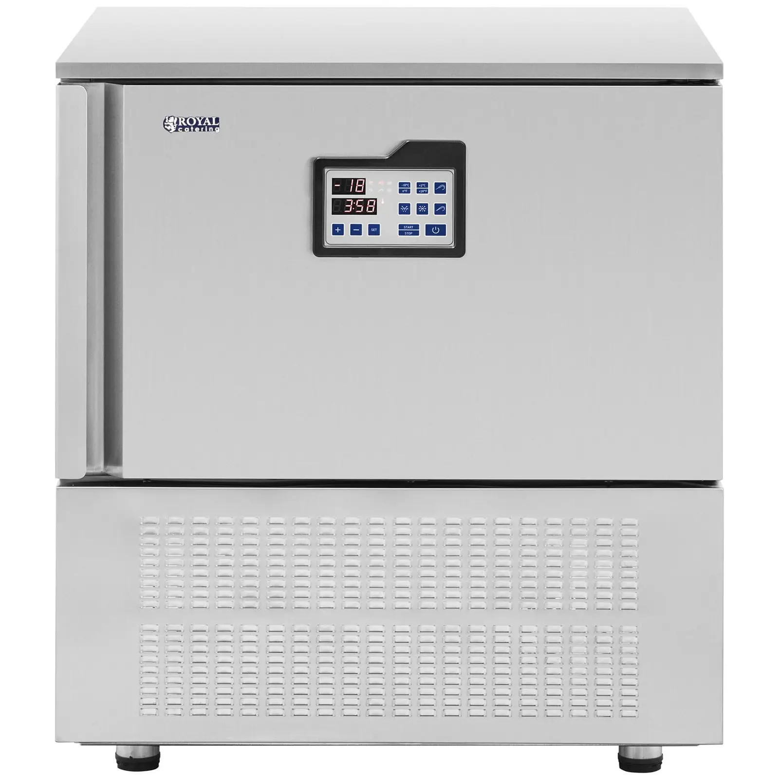 Шоков охладител - 96 л - Royal Catering - капацитет на замразяване: 12/238 кг/мин