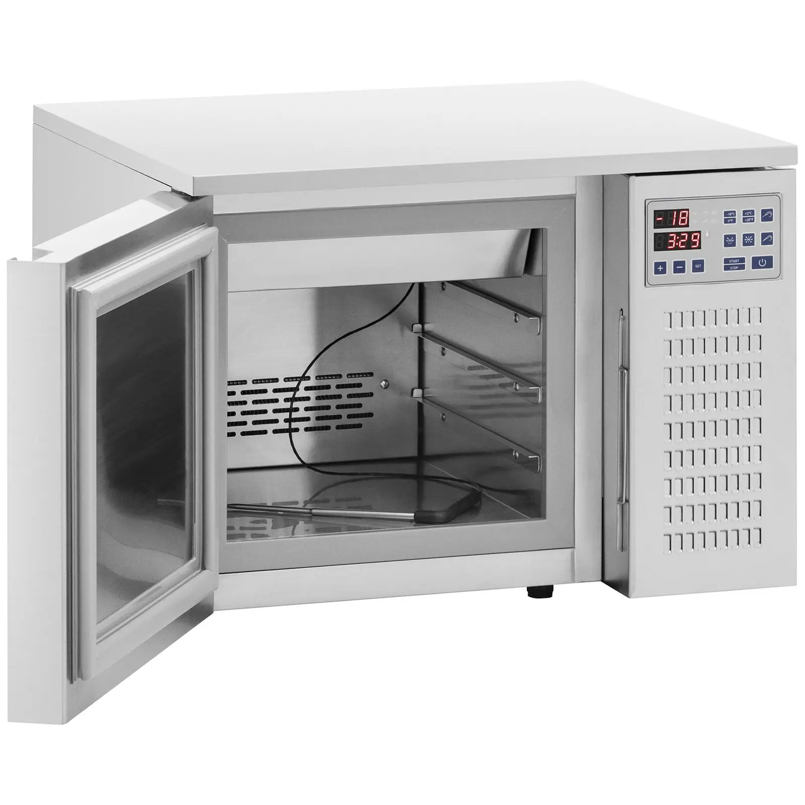 Brzi hladnjak - 29,5 l - Royal Catering - Kapacitet zamrzavanja: 4/209 kg/min (Snaga [W]: 550)