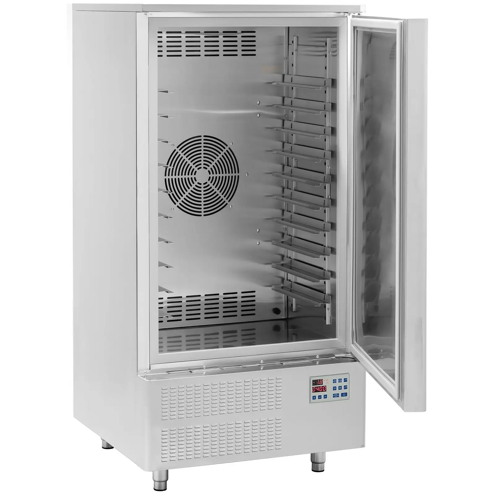 Šokový zchlazovač - 276 l - Royal Catering - funkce chlazení a mražení - ušlechtilá ocel (Akustický výkon: 60 dB)