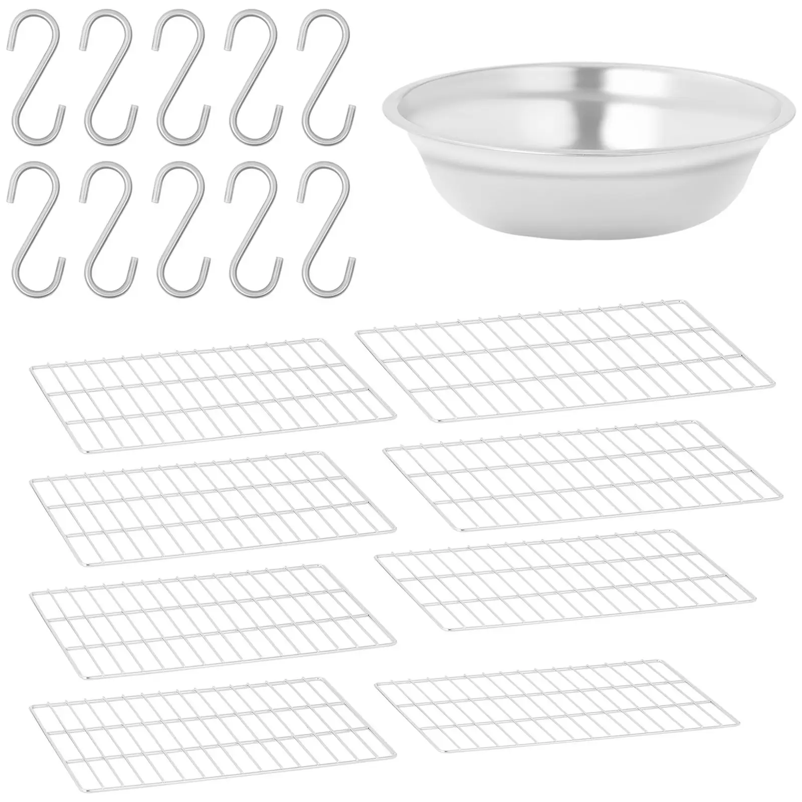 Fumoir professionnel - 147 l - Royal Catering - 8 grilles (Puissance [W]: 1,000)