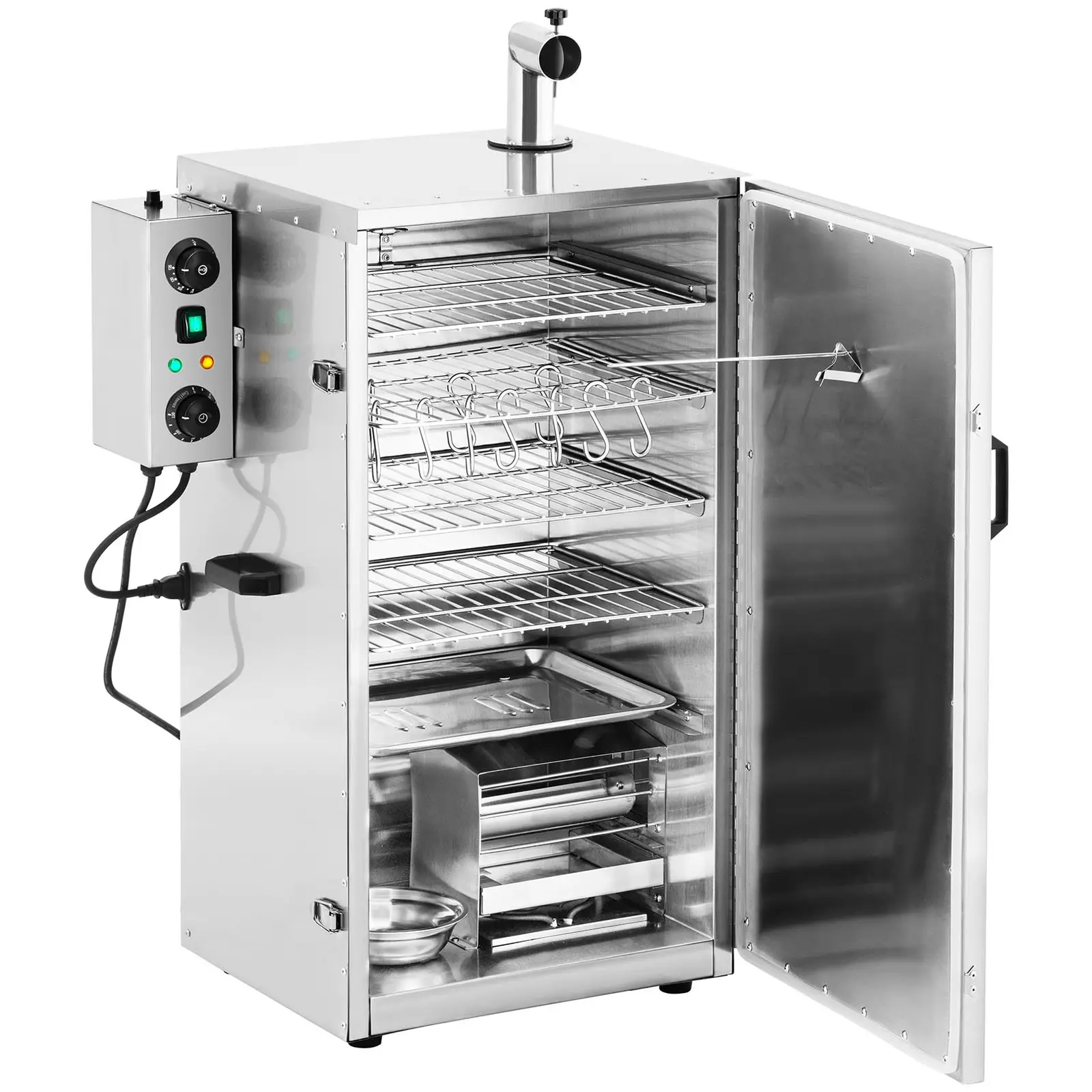 Smoker za hrano - 105 L - Royal Catering - 4 rešetk