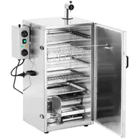 Forno affumicatore - 105 L - Royal Catering - 4 griglie