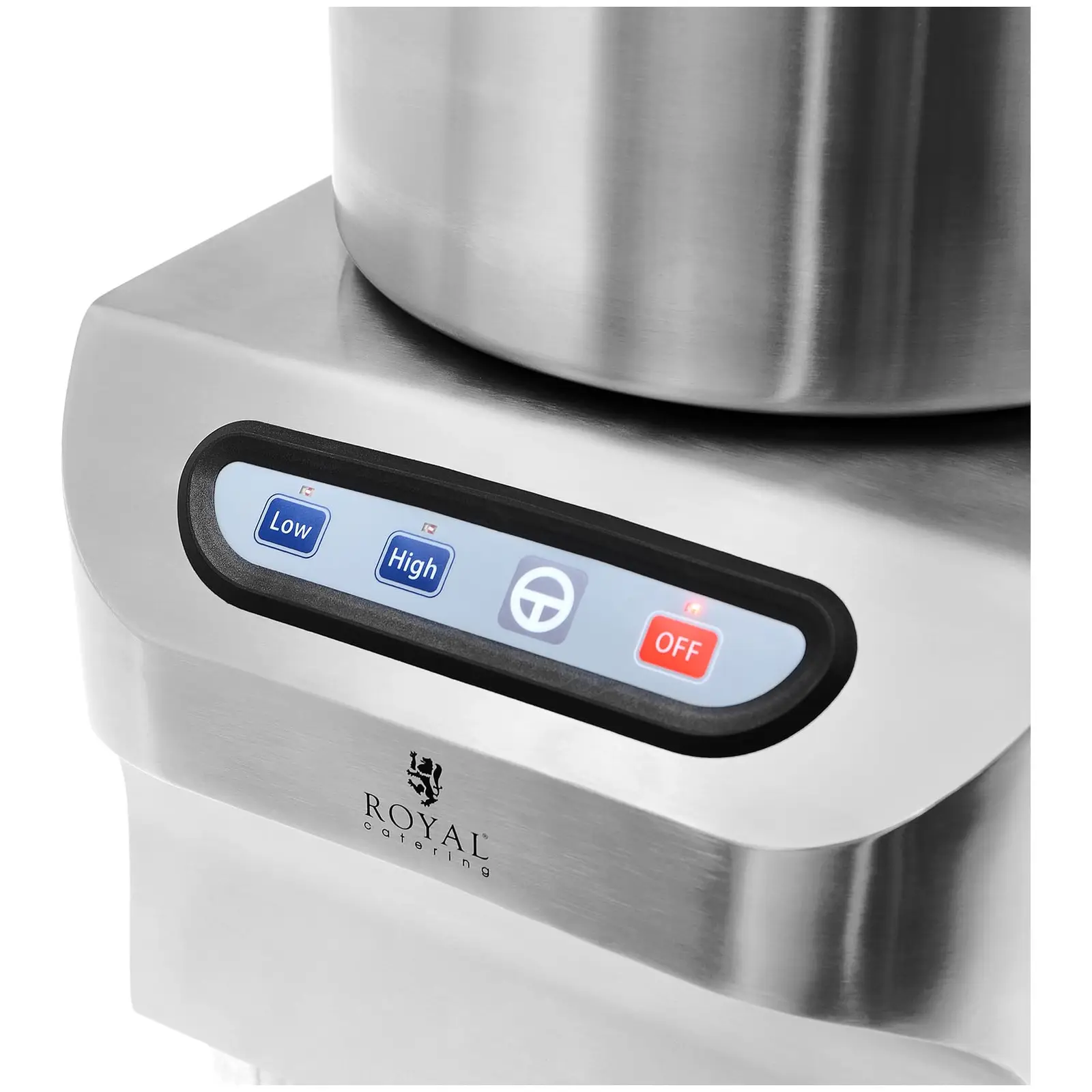 Kuchyňský kutr - 1500/2200 ot/min - Royal Catering - 12 l (Objem: 12 l)