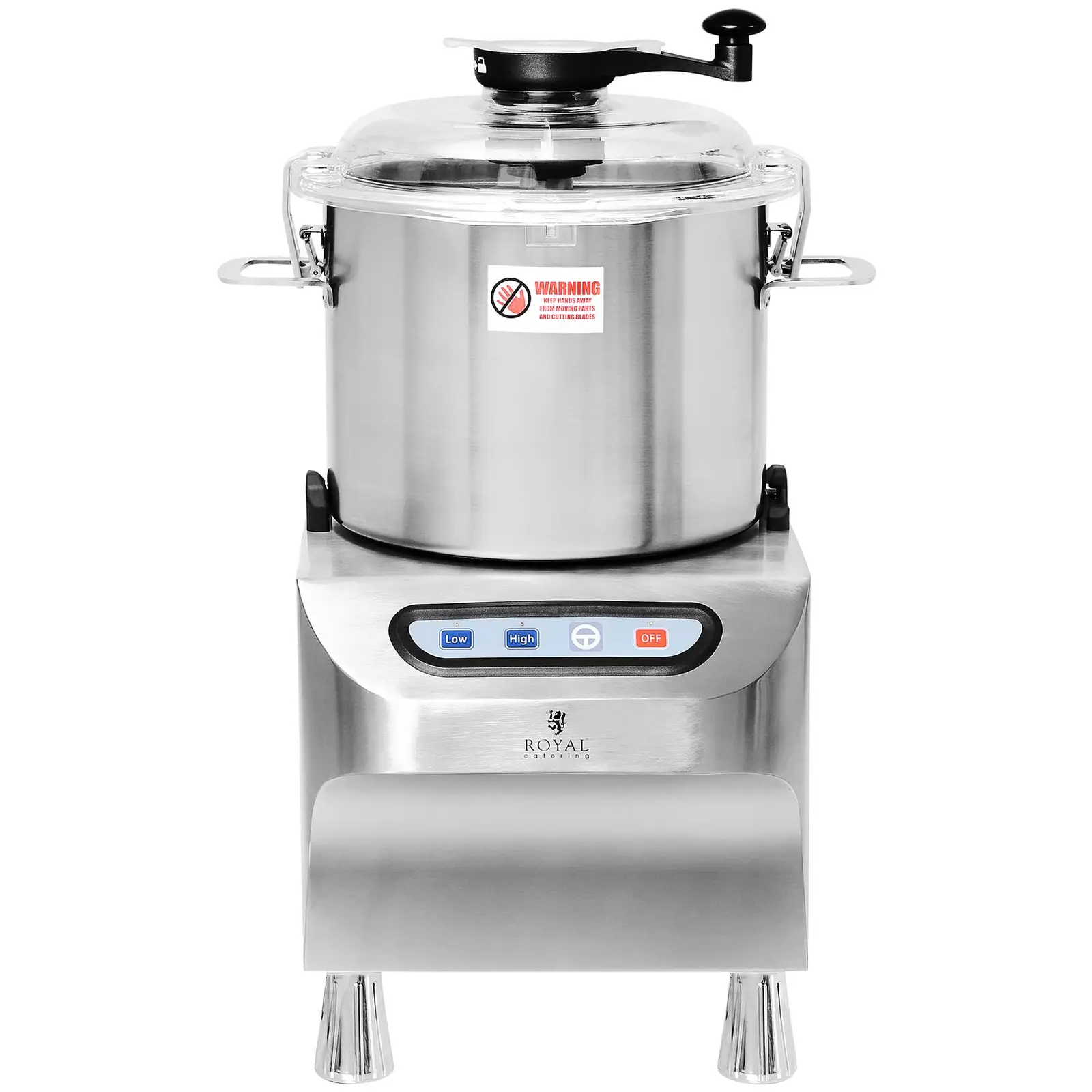 Kuchyňský kutr - 1500/2200 ot/min - Royal Catering - 12 l (Výkon [W]: 2200)