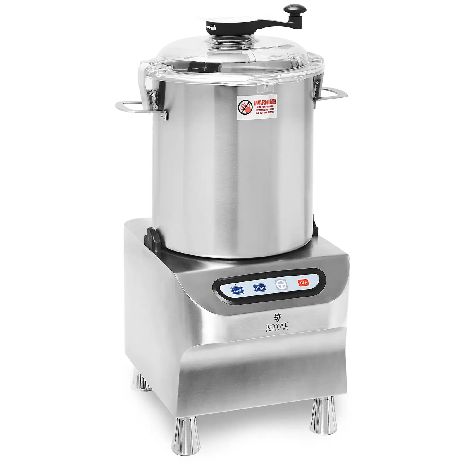 Tischkutter - 1500/2200 U/min - Royal Catering - 18 l - 0
